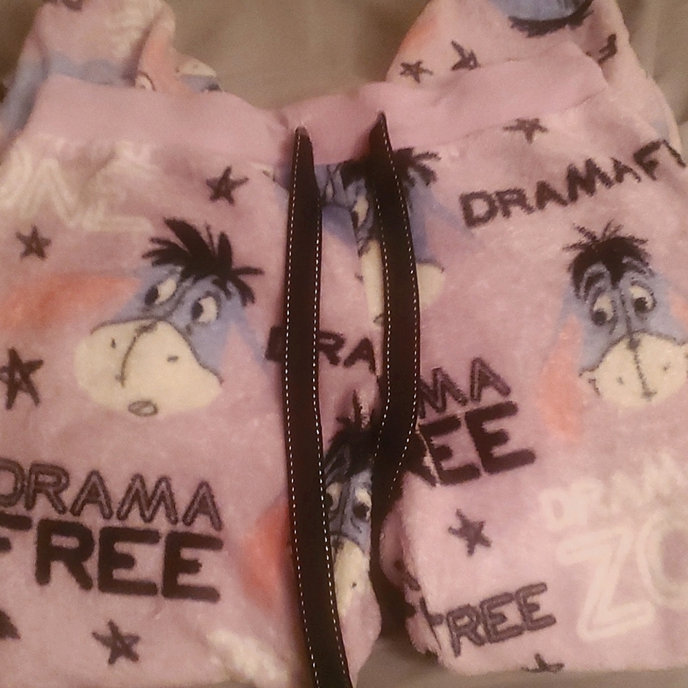 Eeyore Fuzzy Jogger Lounge Pants